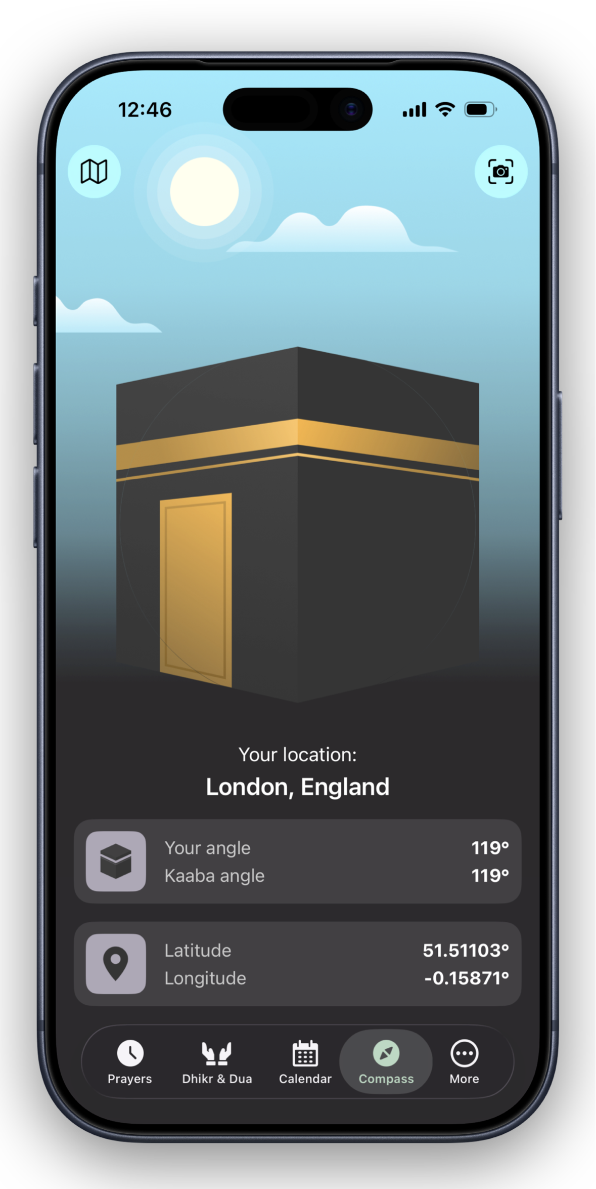 Qibla Finder